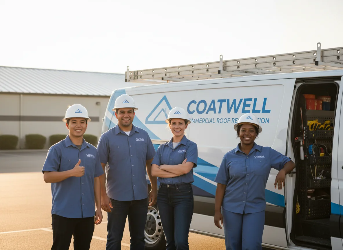 Commercial roof coating company in Isle La Motte, VT
